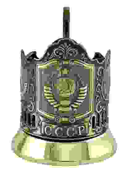 Подстаканник "Герб СССР" латунный