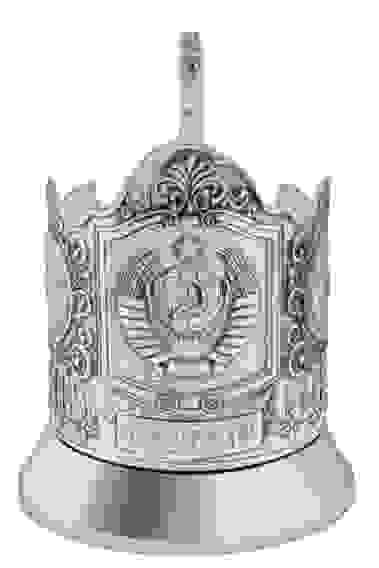 Подстаканник "Герб СССР" посеребренный